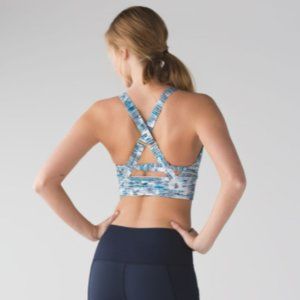 lululemon Pure Practice Bra: Blurry Belle Multi